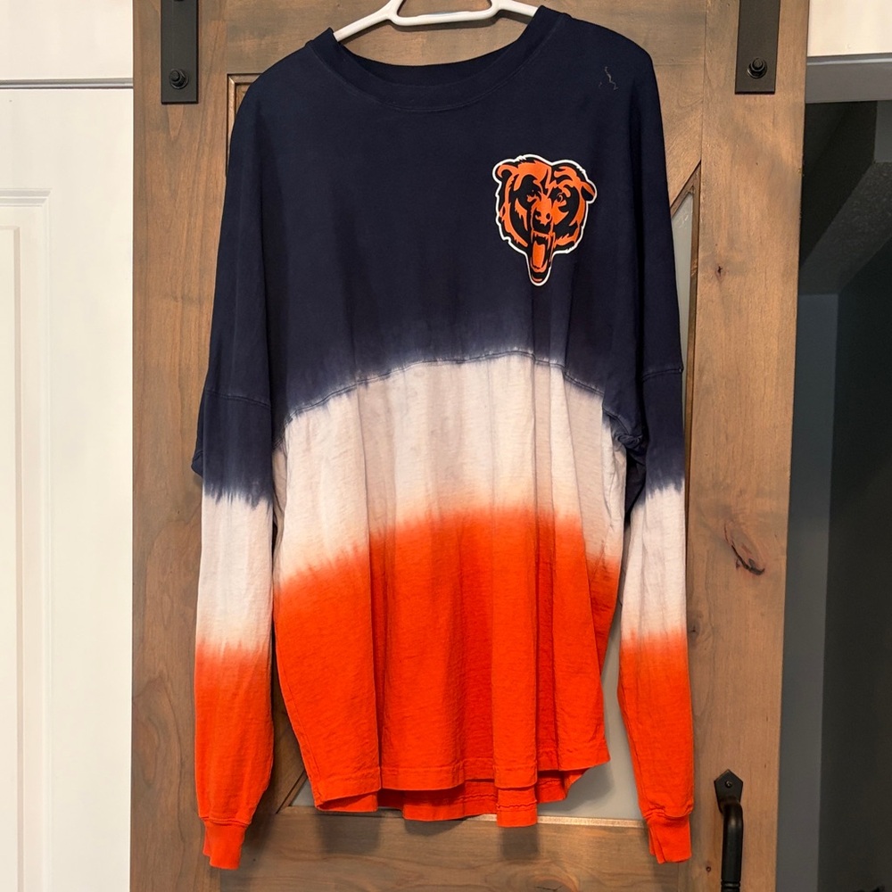 Fanatics Pro Line Navy Tie Dye Cotton Shirt Women’s Size XL